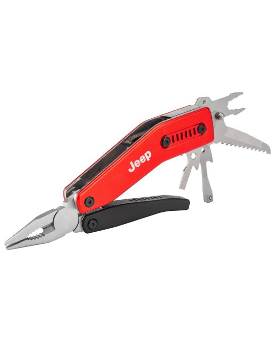 Mopar Jeep Performance Parts Trailmaster Multifunction Tool - Red With Jeep Logo By AllTrade
