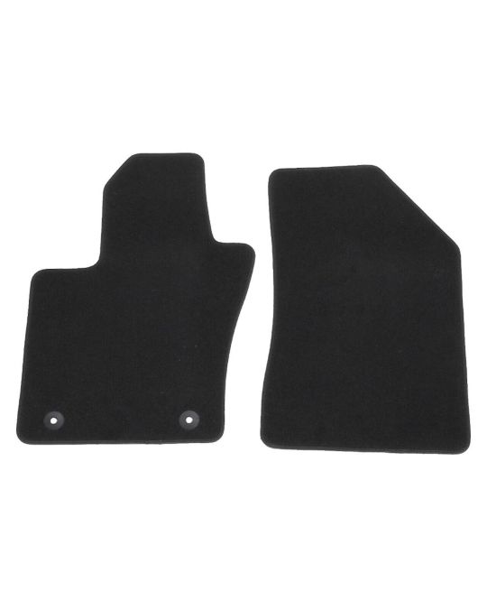 Mopar Carpeted Floor Mats Black Set Of Two For Front