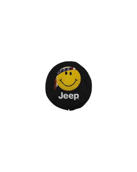 Mopar Spare Tire Cover Cloth Smiley Face Logo