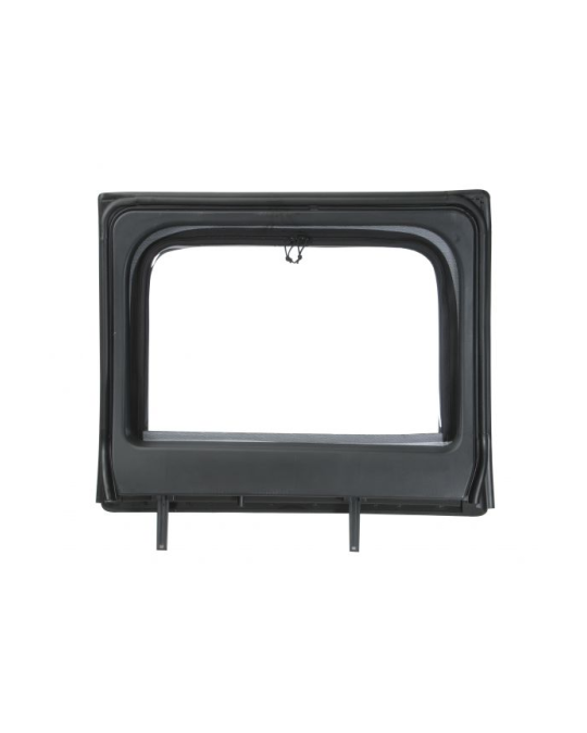 Mopar Rear Upper Half Door Windows Black