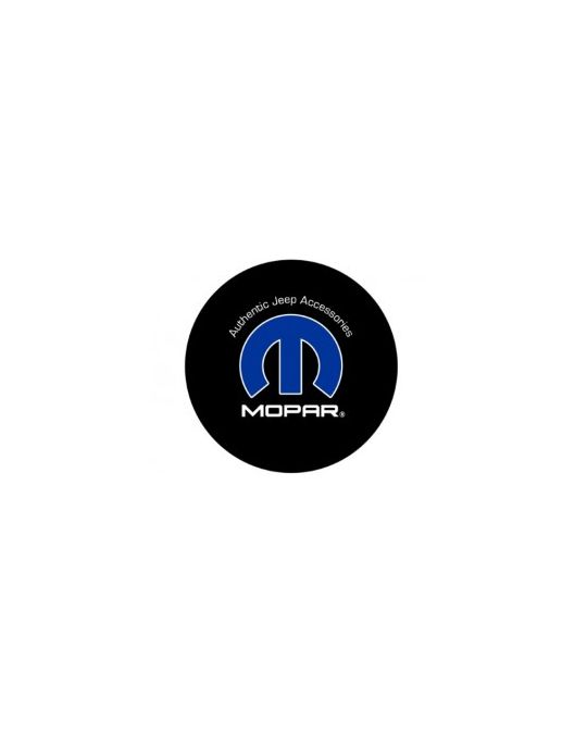 Mopar Spare Tire Cover Cloth Mopar Logo