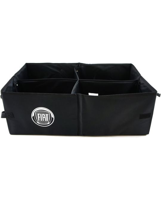 Mopar Cargo Tote Black With Fiat Logo