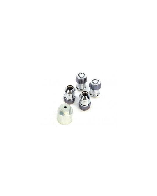 Mopar Chrome Wheel Locks Kit Of Four With Key For Exposed Lugs