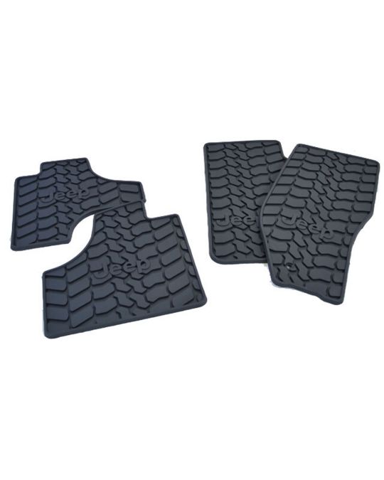 Mopar Rubber Mats Dark Slate Gray