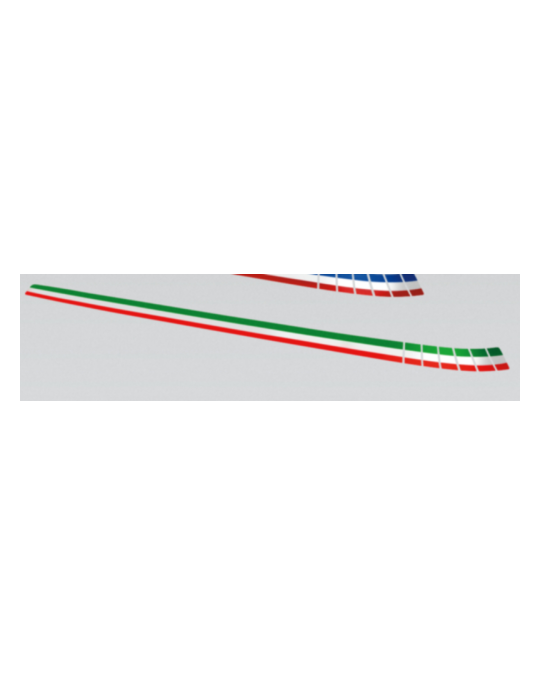 Mopar Decal Kit Body Side Red White & Green