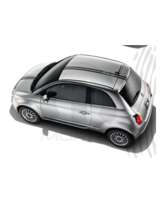 Mopar Decal Kit Top Stripes Black