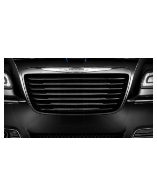 Mopar Grille Insert Gloss Black W/ Black & Chrome Surrond