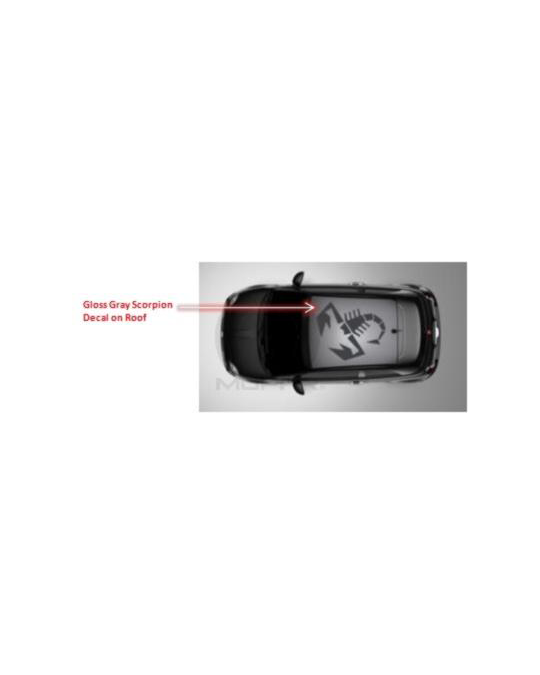 Mopar Decal Kit Roof Scorpion