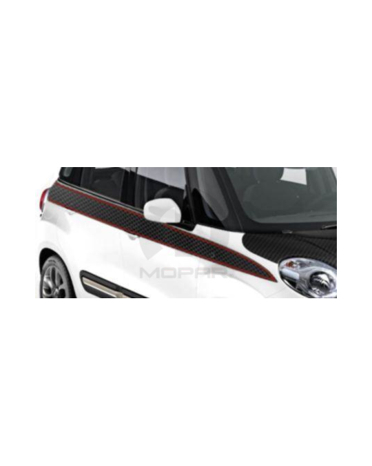 Mopar Decal - Upper Body Side - Carbon Fiber