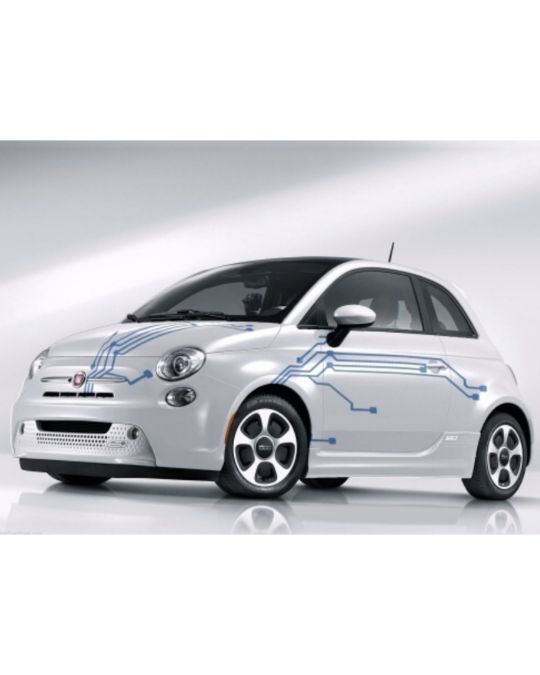 Mopar Decal Kit Hood And Body Side Dark Blue Electric