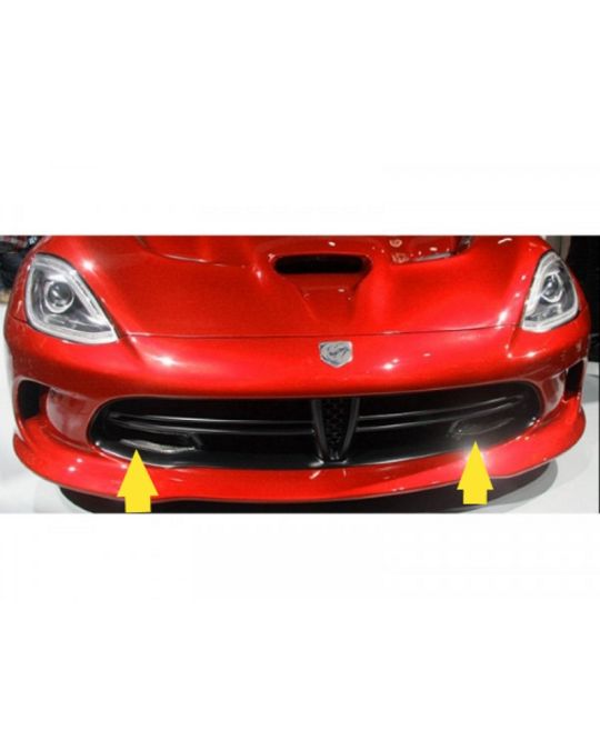 Mopar Ground Effects Carbon Fiber Front Air Inlet Bezels
