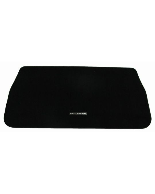 Mopar Cargo Area Mat Carpeted Black With Chrysler Logo