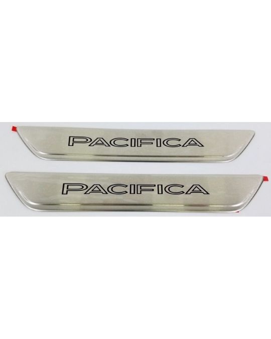 Mopar Door Sill Guards Set Of Two For Front Doors Pacifica Logo