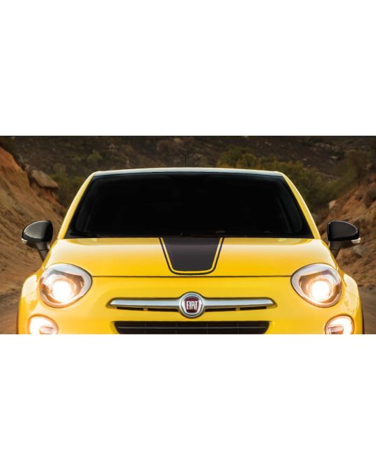 Mopar Decal Kit Hood Triple Black