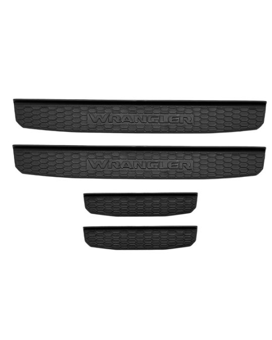 Mopar Door Sill Guards 4 Door Black