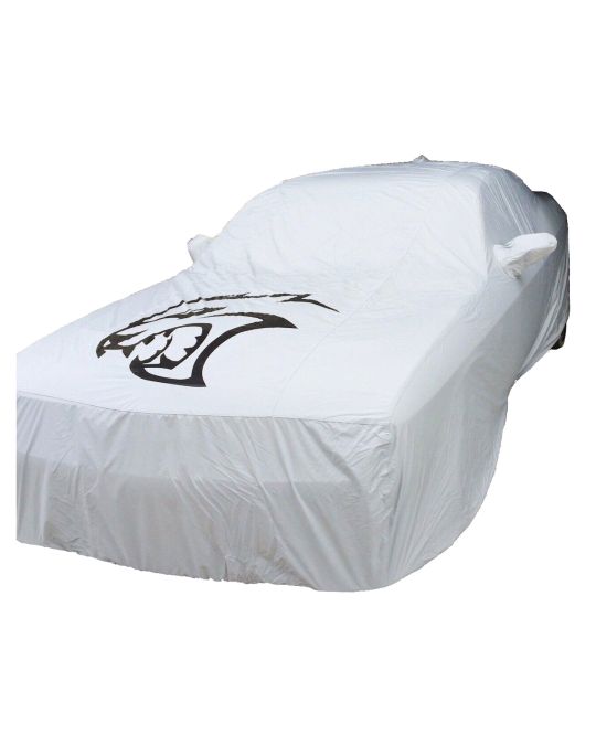 Mopar Car Cover With Hellcat Logo For Widebody