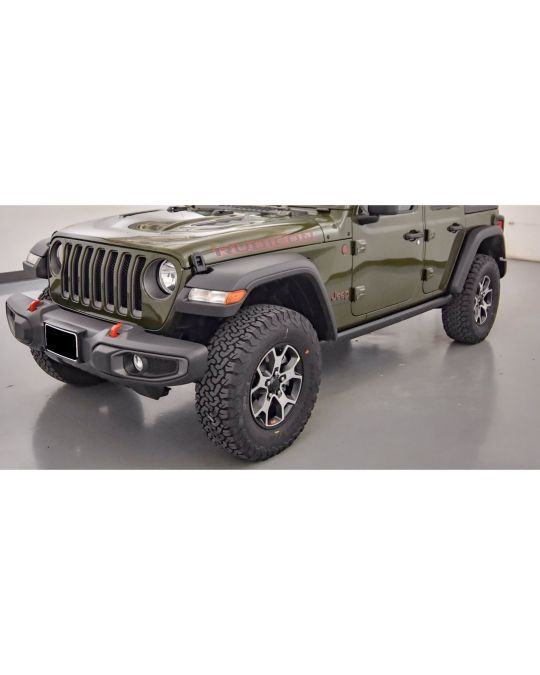 Mopar High Top Fender Flares Kit Of Four Black With Halogen Lights