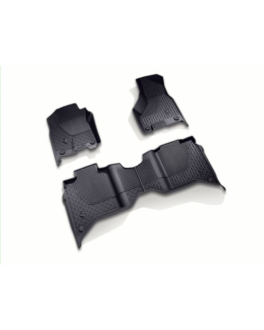 Mopar All Weather Mats Black Front & Rear - PTO