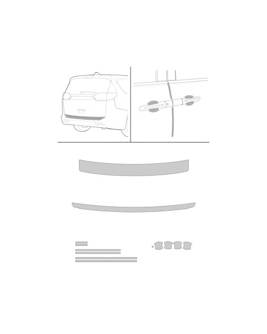 Mopar Clear Protection Film Kit