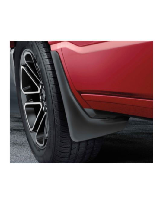 Mopar Deluxe Molded Splash Guards Black Front Pair For Vehicles With Fender Flares