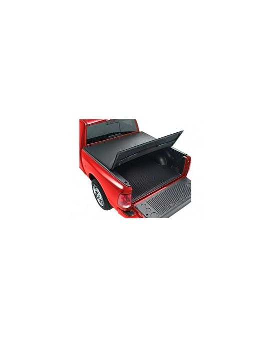 Mopar Tonneau Cover Tri-Fold Black Premium Fabric 6.4' Bed