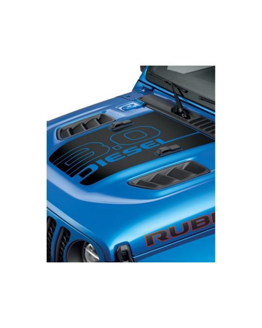Mopar 3.0L Diesel Hood Decal For Rubicon Hood