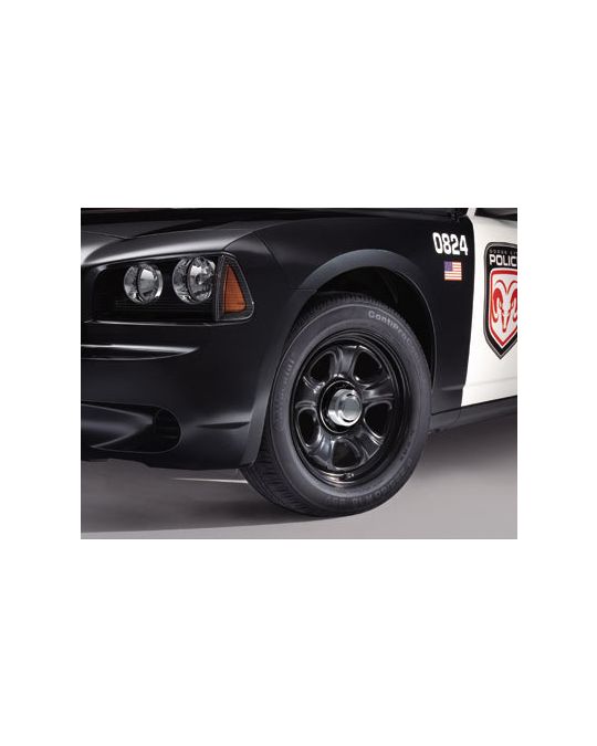 Mopar Wheel Police Edition Black Steel