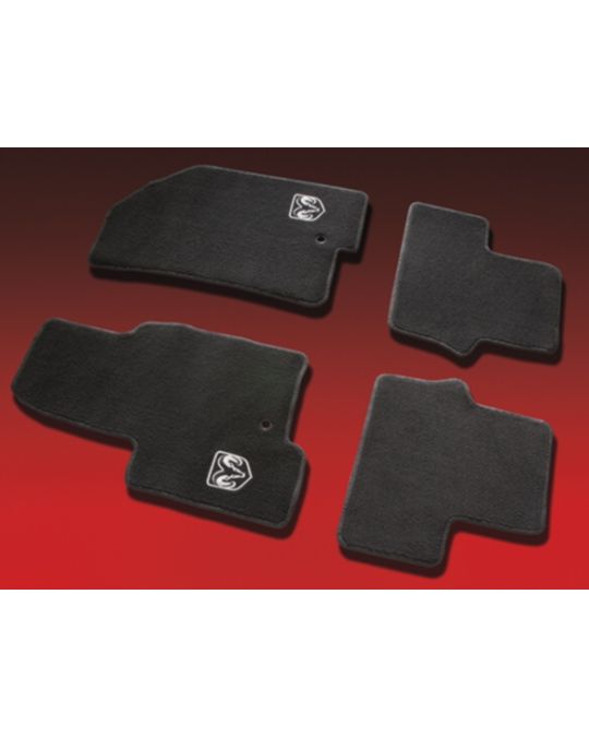 Mopar Floor Mats Carpeted Slate Gray