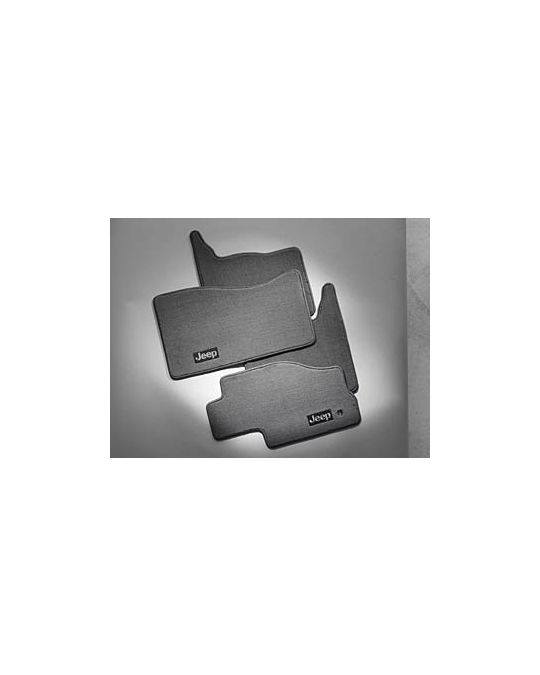 Mopar Floor Mats Carpeted Dark Khaki