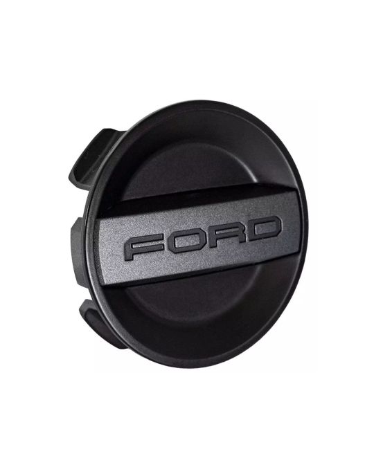 Genuine Ford Center Cap For OE Raptor Wheel Satin Black With Ford Logo