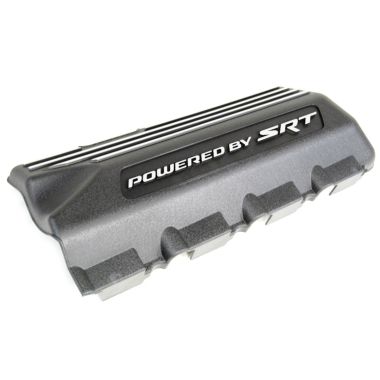 Mopar Ignition Coil Cover For 6.4L Engine With Powered By SRT Logo Right Side
